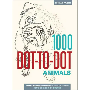 1000 Dot-To-Dot: Animals