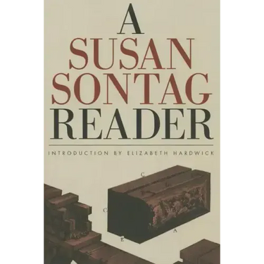 A Susan Sontag Reader