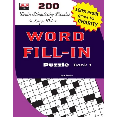 WORD FILL-IN Puzzle Book 2
