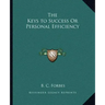 The Keys to Success or Personal Efficiency