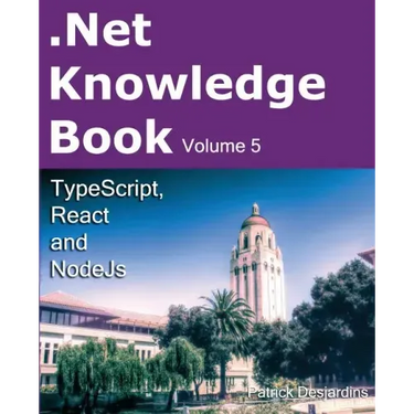 .Net Knowledge Book: TypeScript, React and NodeJs