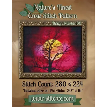 Nature's Finest Cross Stitch Pattern: Design Number 30