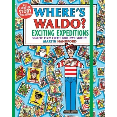 Where's Waldo? Exciting Expeditions: Play! Search! Create Your Own Stories! (a Compact, Travel-Size Hidden Object Activity Book with Puzzles and Promp
