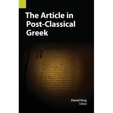 The Article in Post-Classical Greek