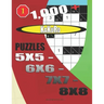 1000 + Kakuro puzzles 5x5 - 6x6 - 7x7 - 8x8