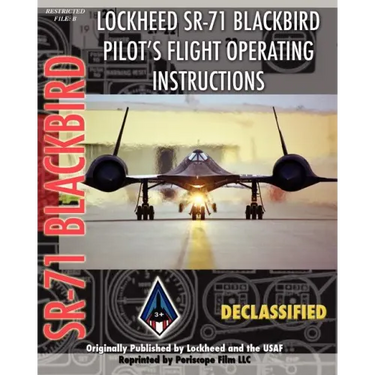 Lockheed Sr-71 Blackbird Pilot's Flight Operating Instructions