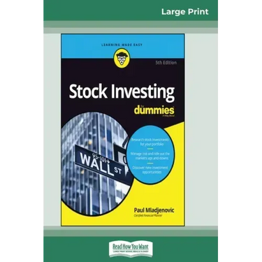 Stock Investing For Dummies, 5th Edition (16pt Large Print Edition)