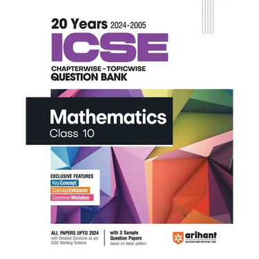 ICSE Chapterwise Mathematics 10th