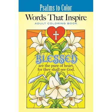 Psalms to Color: Words That Inspire