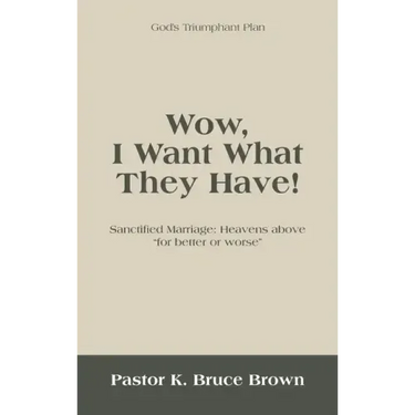 Wow, I Want What They Have!: Sanctified Marriage: Heavens Above "For Better or Worse"
