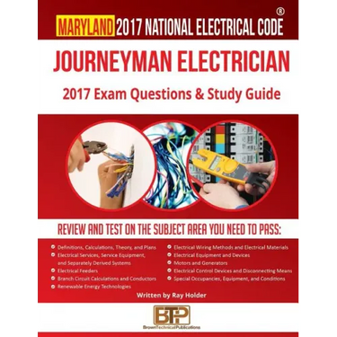 Maryland 2017 Journeyman Electrician Study Guide
