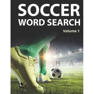 Soccer Word Search (Volume 1): Large Print Puzzle Book for Football Fans and Players