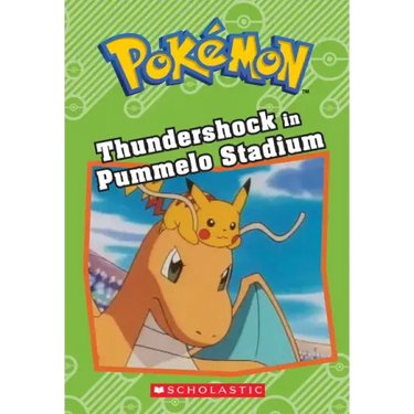 Thundershock in Pummelo Stadium (Pokémon: Chapter Book)
