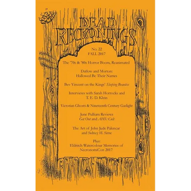 Dead Reckonings No. 22 (Fall 2017)