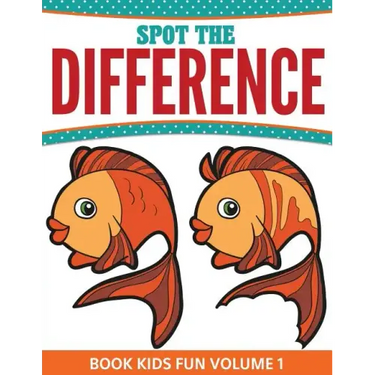 Spot The Difference Book Kids Fun