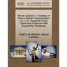 Bevan (David) V. Trustees of Penn Central Transportation Co. U.S. Supreme Court Transcript of Record with Supporting Pleadings