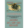 Book of Raleigh Motorcycles Models Ma, Mg, Mh, Mo & MT