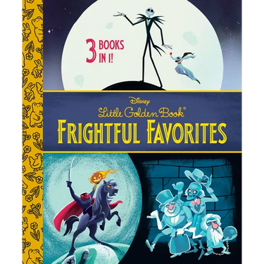 Disney Little Golden Book Frightful Favorites (Disney Classic)