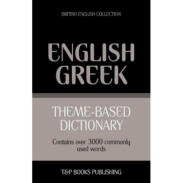 Theme-based dictionary British English-Greek - 3000 words