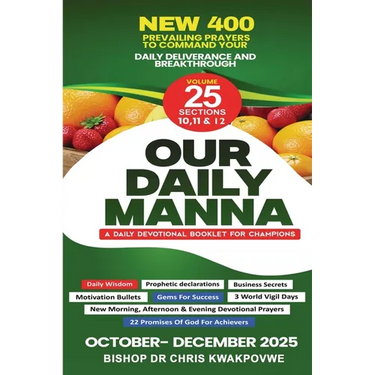 Our Daily Manna: Odm Oct to Dec 2025