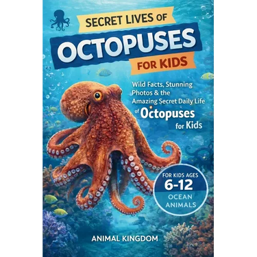 Secret Lives of Octopuses for Kids: Wild Facts, Stunning Photos inside the Amazing Secret Daily Life of Octopuses for Kids Aged 6-12