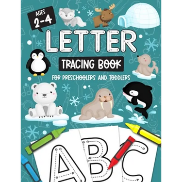 Letter Tracing Book for Preschoolers and Toddlers: Homeschool, Preschool Skills for Age 2-4 Year Olds (Big ABC Books) Trace Letters and Numbers Workbo