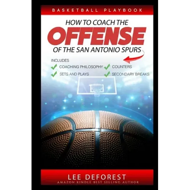 Basketball Playbook How to Coach the Offense of the San Antonio Spurs: Includes Coaching Philosophy, Sets and Plays, Counters, Secondary Breaks