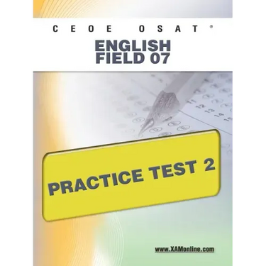 Ceoe Osat English Field 07 Practice Test 2