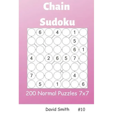 Chain Sudoku - 200 Normal Puzzles 7x7 Vol.10