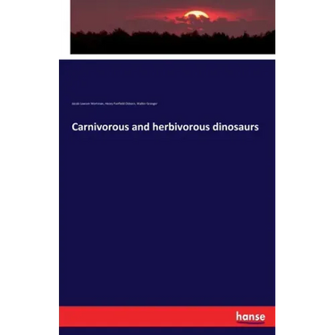 Carnivorous and herbivorous dinosaurs