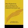 Dust Explosions: Theory And Nature Of Phenomena, Causes And Methods Of Prevention (1922)