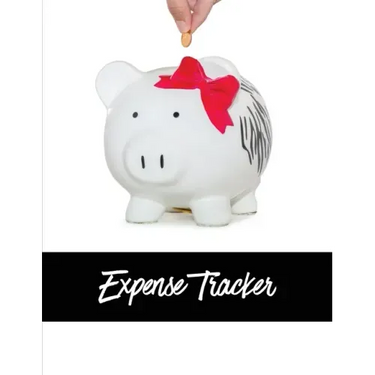 Expense Tracker: Track Monthly, Weekly, & Daily Personal Expenses Budget Log, Planner, Organizer, Journal, Spending Money Book, Finance Record Noteboo