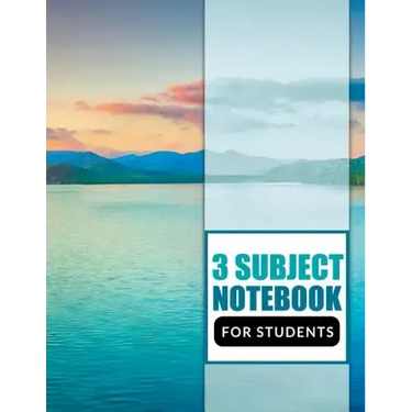 3 Subject Notebook For Students