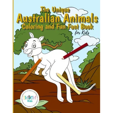 The Unique Australian Animal Coloring and Fun Fact Book for Kids: An activity book filled with cute coloring pages for children. With each animal iden