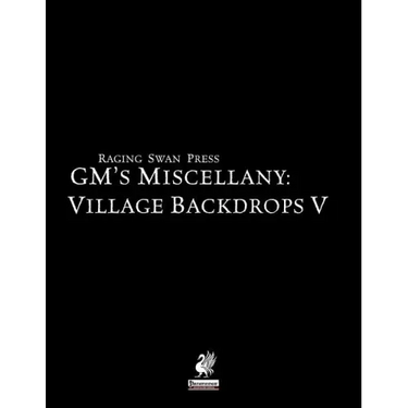 Gm's Miscellany: Village Backdrop V