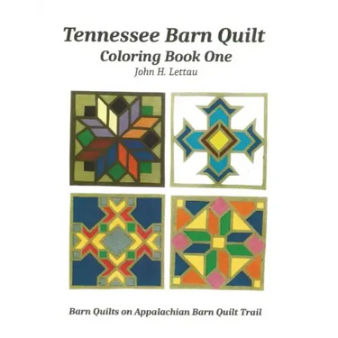 Tennessee Barn Quilt Coloring Book One