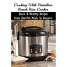 Cooking With Hamilton Beach Rice Cooker: Quick & Healthy Recipes From One-Pot Meals To Desserts: How To Make Risotto In The Rice Cooker