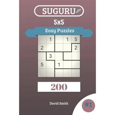 Suguru Puzzles - 200 Easy Puzzles 5x5 Vol.1