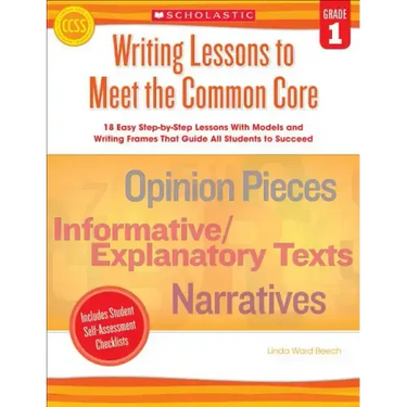 Writing Lessons to Meet the Common Core, Grade 1