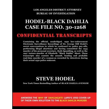 Hodel-Black Dahlia Case File No. 30-1268