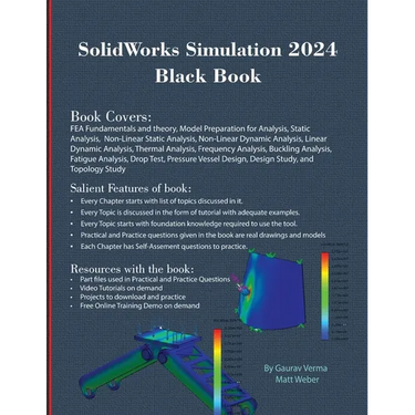 SolidWorks Simulation 2024 Black Book