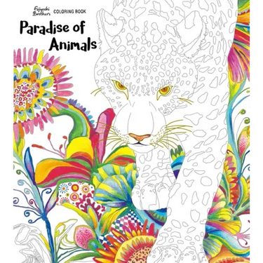 Paradise of Animals: Adult Coloring Book