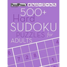 500+ Hard Sudoku Puzzles for Adults: Sudoku Puzzle Books Hard (with answers)