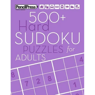 500+ Hard Sudoku Puzzles for Adults: Sudoku Puzzle Books Hard (with answers)