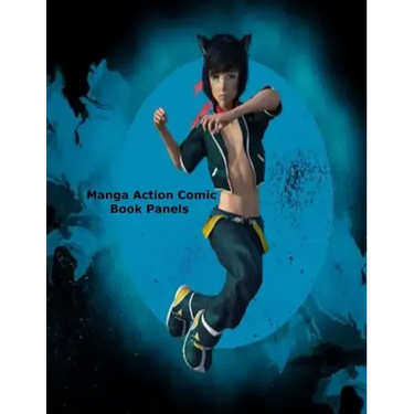 Manga Action Comic Book Panels