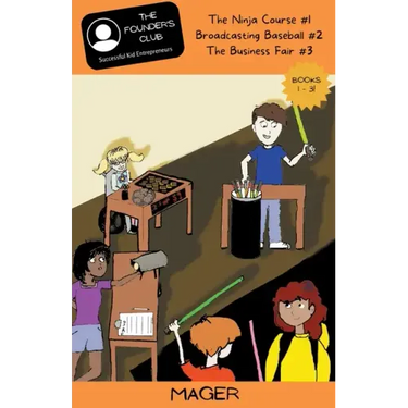 Books 1-3: The Ninja Course #1 Broadcasting Baseball #2 The Business Fair #3