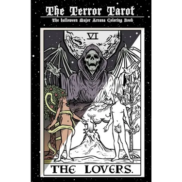 The Terror Tarot: The Halloween Major Arcana Coloring Book