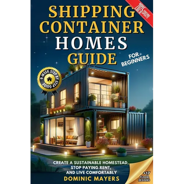 Shipping Container Homes Guide For Beginners: Create A Sustainable Homestead, Stop Paying Rent & Live Comfortably