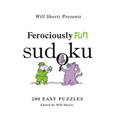 Will Shortz Presents Ferociously Fun Sudoku