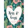 Dotted Bullet Journal - Kiss & Hugs: Medium A5 - 5.83X8.27